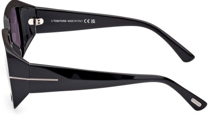 Sonnenbrille Tom Ford FT1035-N 01A Quadratisch Schwarz