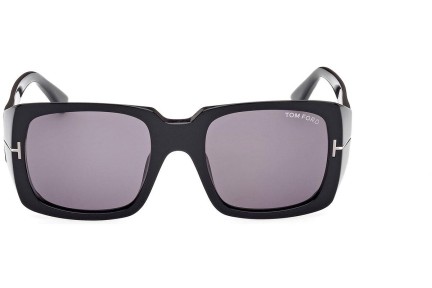 Sunglasses Tom Ford FT1035-N 01A Quadratisch Schwarz