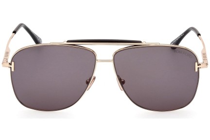 Sunglasses Tom Ford FT1017 28A Pilot Gold