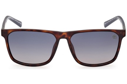 Sunglasses Timberland TB9312 52D Polarized Quadratisch Havanna