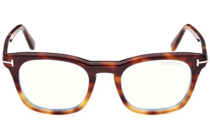 Brillen Tom Ford FT5870-B 056 Quadratisch Havanna