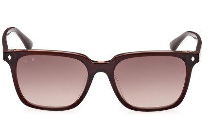 Sunglasses Web WE0348 50F Quadratisch Braun