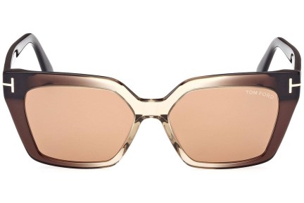 Sonnenbrille Tom Ford FT1030 47J Cat Eye Braun