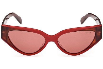 Sonnenbrille Emilio Pucci EP0204 68S Cat Eye Rot