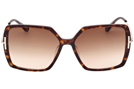 Sunglasses Tom Ford FT1039 52F Quadratisch Havanna