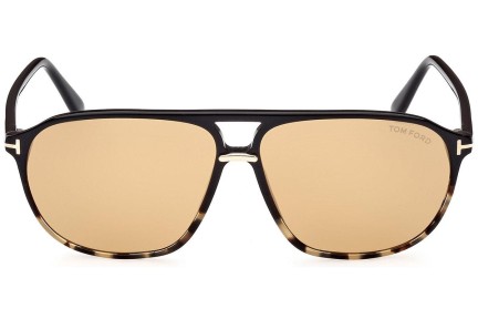 Sunglasses Tom Ford FT1026 05E Pilot Schwarz