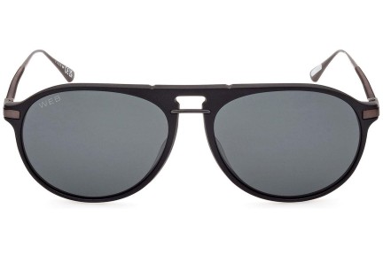 Sonnenbrille Web WE0345 02D Polarized Pilot Schwarz