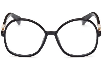 Glasses Max Mara MM5100 001 Rund Schwarz