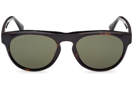 Sonnenbrille Web WE0349 52N Rund Havanna