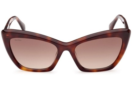 Sonnenbrille Max Mara MM0063 52F Cat Eye Havanna