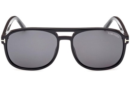 Sonnenbrille Tom Ford FT1022 01A Pilot Schwarz