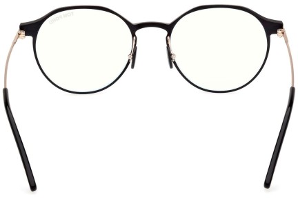 Brillen Tom Ford FT5866-B 002 Rund Schwarz