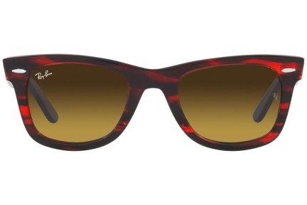 Sonnenbrille Ray-Ban Wayfarer RB2140 136285 Quadratisch Havanna