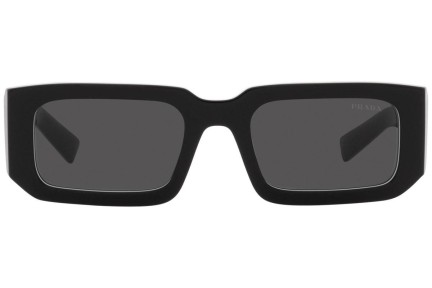 Sonnenbrille Prada PR06YS 09Q5S0 Rechteck Schwarz