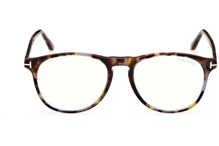 Brillen Tom Ford FT5805-B 055 Rund Havanna