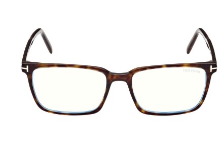 Glasses Tom Ford FT5802-B 052 Rechteck Havanna