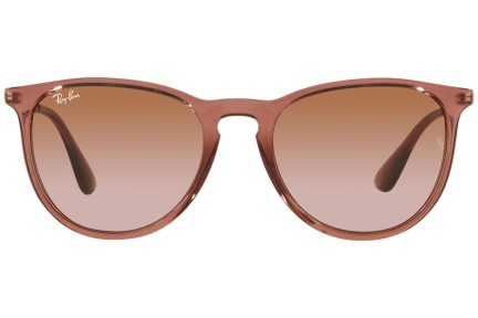 Sunglasses Ray-Ban Erika RB4171 659013 Rund Braun