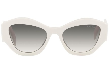 Sonnenbrille Prada PR07YS 142130 Cat Eye Weiß