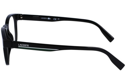 Glasses Lacoste L3654 001 Rund Schwarz