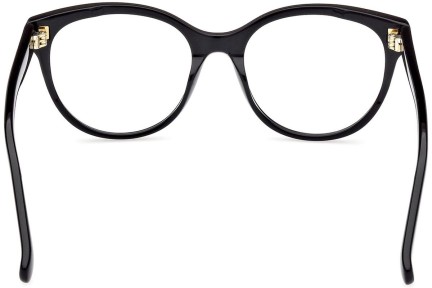 Glasses Max Mara MM5102 001 Rund Schwarz