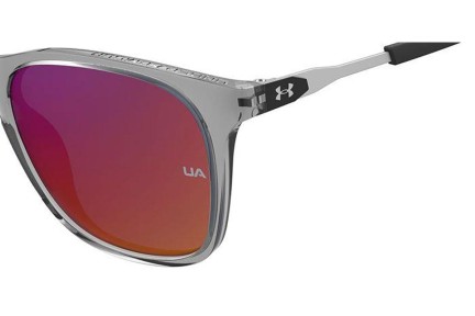 Sonnenbrille Under Armour UAGAMUT 63M/MI Rechteck Grau