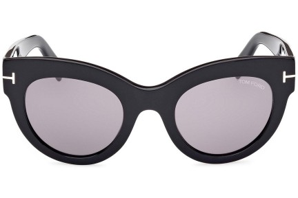 Sonnenbrille Tom Ford Lucilla FT1063 01C Cat Eye Schwarz