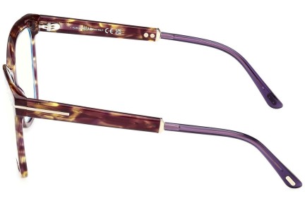 Glasses Tom Ford FT5892-B 055 Quadratisch Havanna