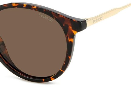 Sonnenbrille Polaroid PLD4147/S/X 086/SP Polarized Rund Havanna