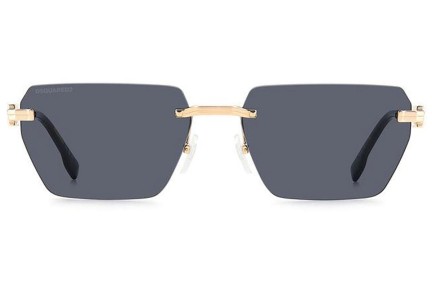 Sunglasses Dsquared2 D20102/S 807/2K Rechteck Gold