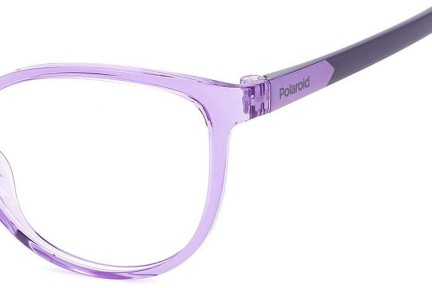 Glasses Polaroid Junior PLDD825 789 Cat Eye Lila