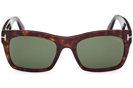 Sunglasses Tom Ford Nico 2 FT1062 52N Quadratisch Havanna