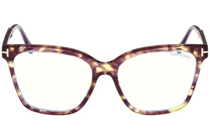 Glasses Tom Ford FT5892-B 055 Quadratisch Havanna