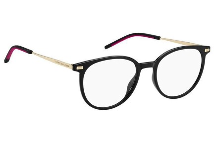 Glasses Tommy Hilfiger TH2020 807 Oval Schwarz