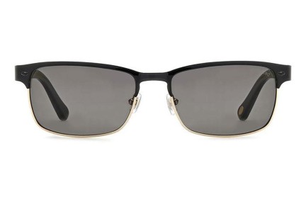 Sunglasses Fossil FOS3000/P/S 807/M9 Polarized Quadratisch Schwarz