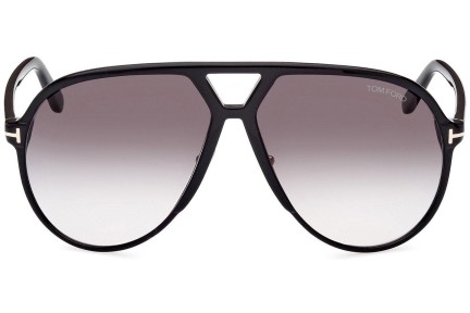 Sunglasses Tom Ford Bertrand FT1061 01B Pilot Schwarz