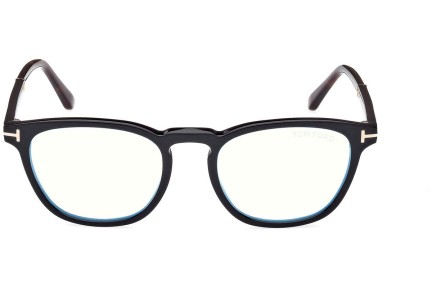 Glasses Tom Ford FT5890-B 005 Rund Schwarz