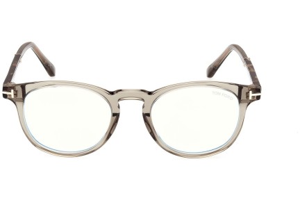 Glasses Tom Ford FT5891-B 095 Rund Grau