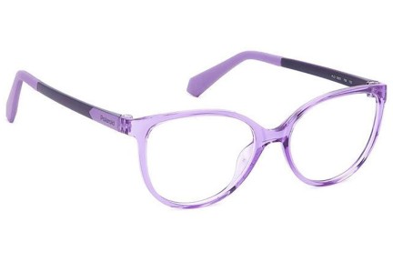 Glasses Polaroid Junior PLDD825 789 Cat Eye Lila