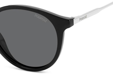 Sonnenbrille Polaroid PLD4147/S/X 807/M9 Polarized Rund Schwarz