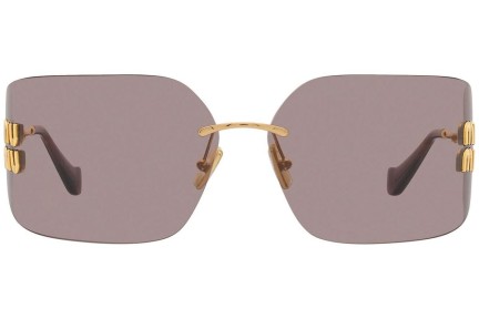 Sunglasses Miu Miu MU54YS 5AK06I Quadratisch Gold