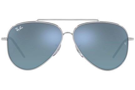 Sonnenbrille Ray-Ban Aviator Reverse RBR0101S 003/GA Pilot Silber