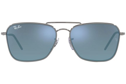 Sonnenbrille Ray-Ban Caravan Reverse RBR0102S 004/GA Rechteck Grau