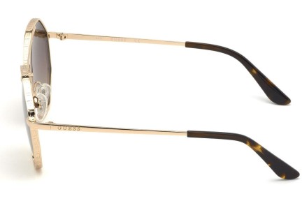 Sonnenbrille Guess GU7636 33F Rund Gold