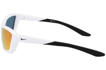 Sonnenbrille Nike Brazer M FV2401 100 Quadratisch Weiß