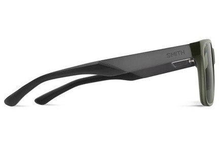 Sunglasses Smith LOWDOWNSTEEL B59/L7 Polarized Quadratisch Grün