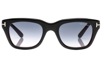 Sonnenbrille Tom Ford Snowdon FT0237 05B Quadratisch Schwarz