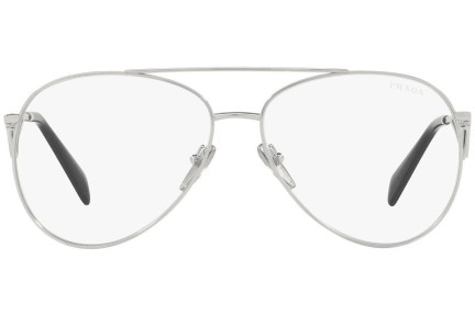 Sonnenbrille Prada PR73ZS 1BC08N Pilot Silber