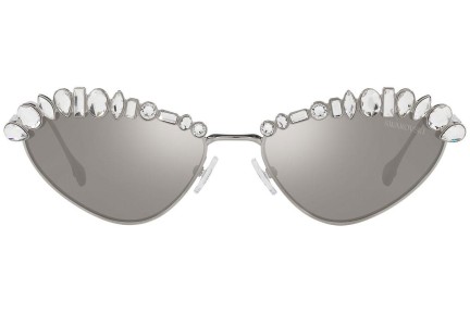 Sonnenbrille Swarovski SK7009 40016G Besondere Silber