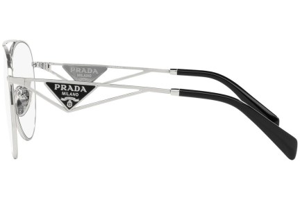 Sonnenbrille Prada PR73ZS 1BC08N Pilot Silber