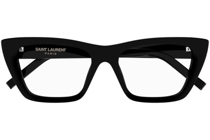 Glasses Saint Laurent SL276MICAOPT 003 Cat Eye Schwarz